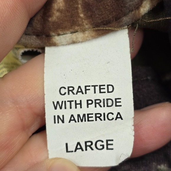 ScentLok Hunting Jacket Men‎ Large Camo Realtree Hardwoods Scent Control USA - Picture 8 of 13